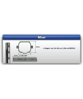 Hadley Maxi Stolper 270 cm.