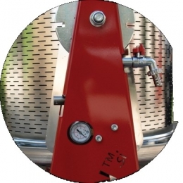 Hydropresse 80 l. rustfri