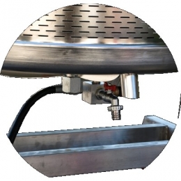 Hydropresse 120 l. rustfri
