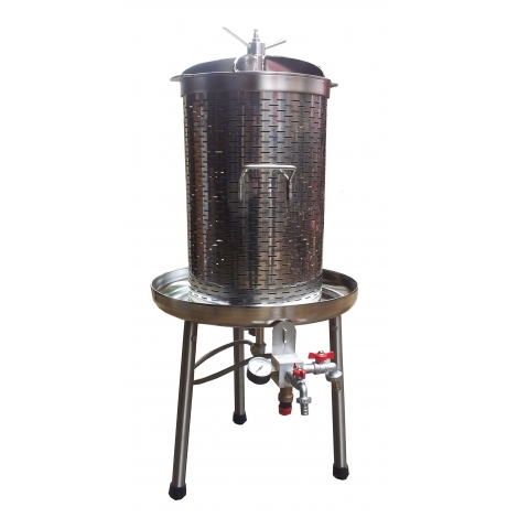 Hydropresse 35 l. rustfri