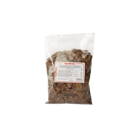 Oak chips french medium ristet 250 gr.