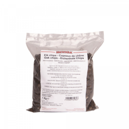 Oak chips french medium ristet 250 gr.