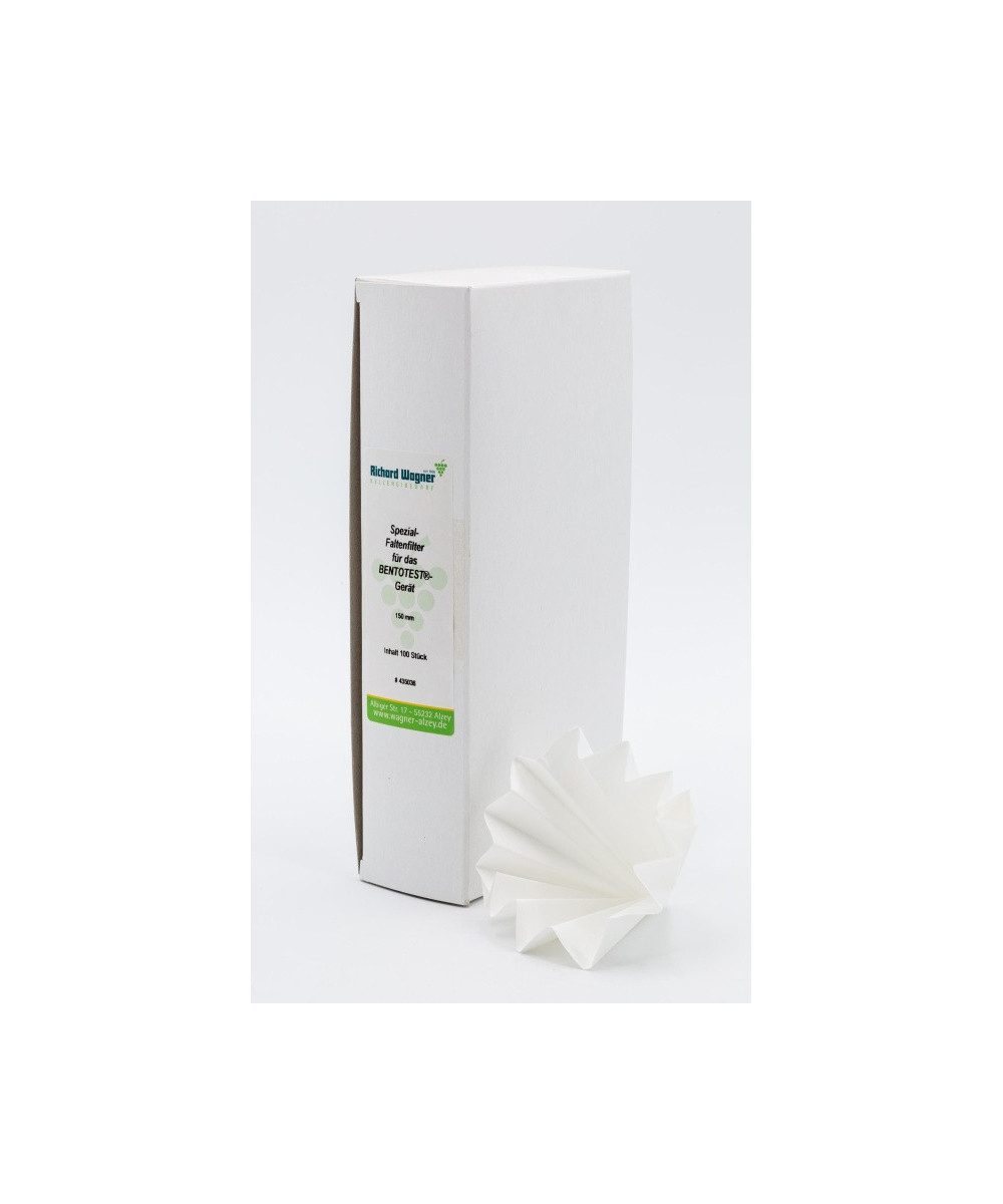 Bentotest papirfiltre 100 stk