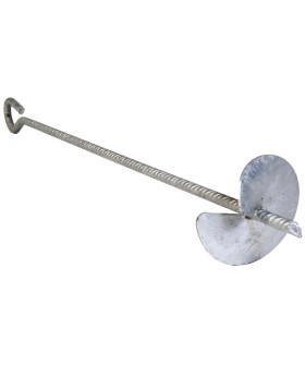 Jordanker 85 cm. (tallerkenanker) Kraftig model