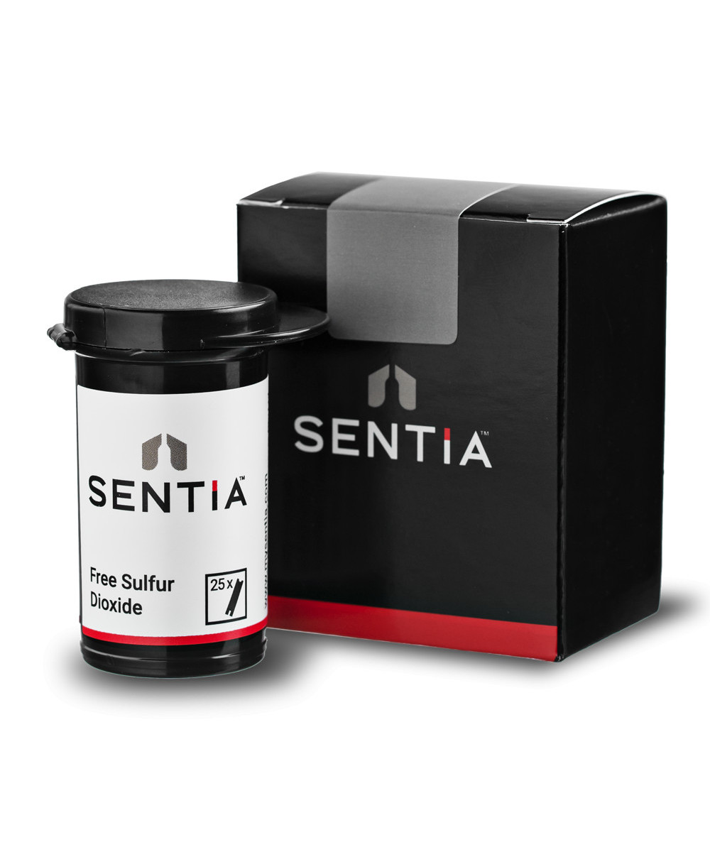 Sentia Free SO₂ teststrimler